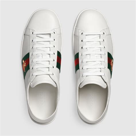 ace leather sneaker gucci price|Gucci ace leather sneaker review.